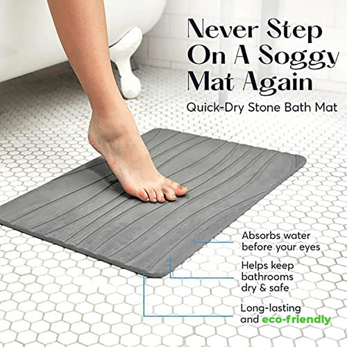 Stone Bath Mat (70% OFF)