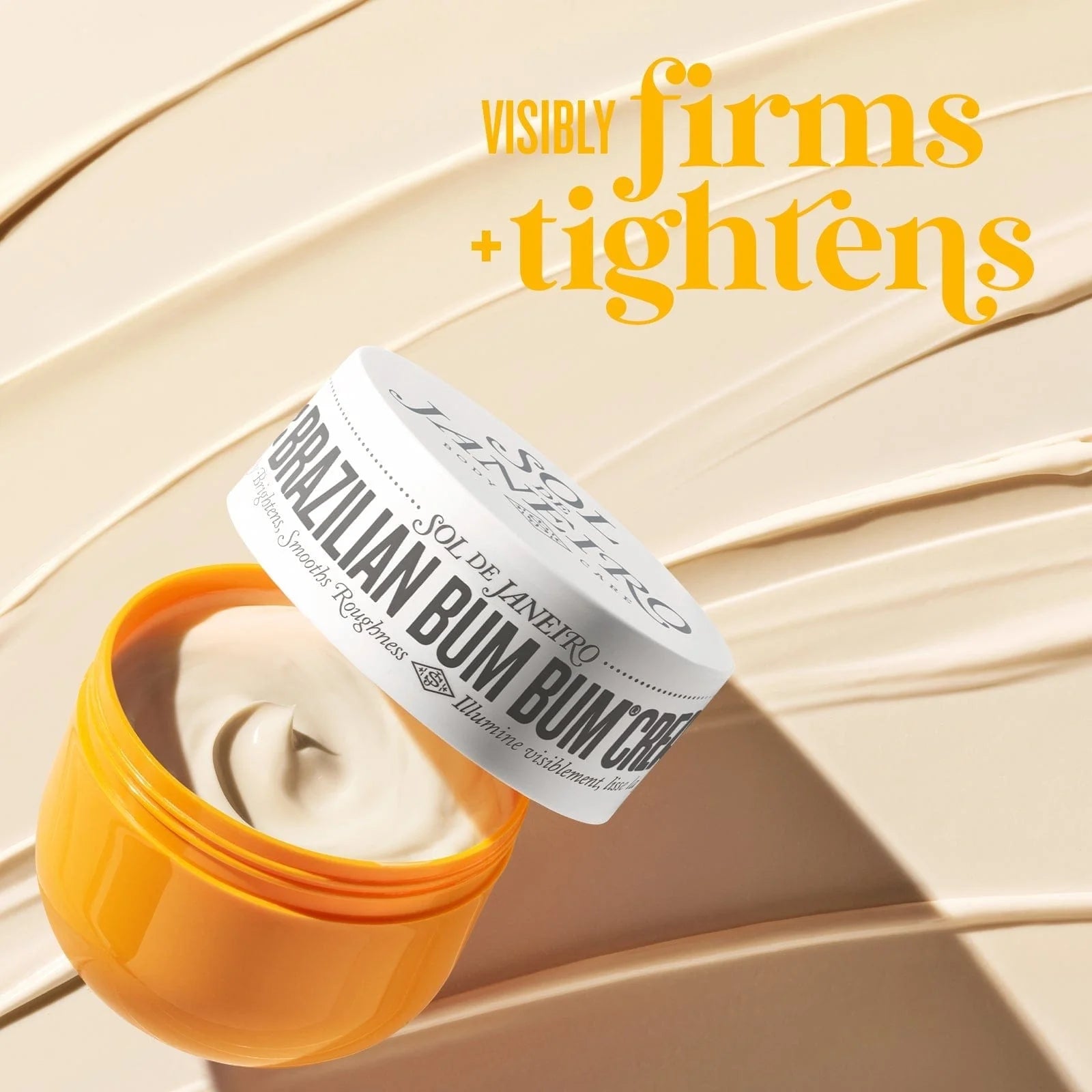 Visibly firms + tightens 