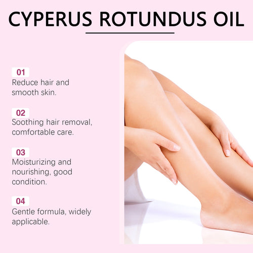 Caramela Beauty Cyperus Rotundus Oil for Natural Hair Reduction - 60ml/2oz