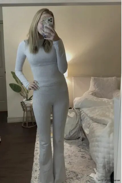 Sunny Chic: Casual Summer Tracksuit Set