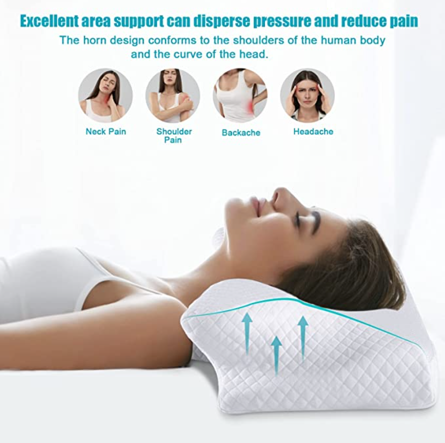 Cervical Spine Support Pillow comfortable sleep no more pain headache