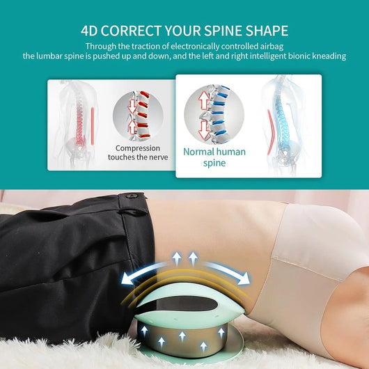 ComfortEase Lumbar Massager W/Heat