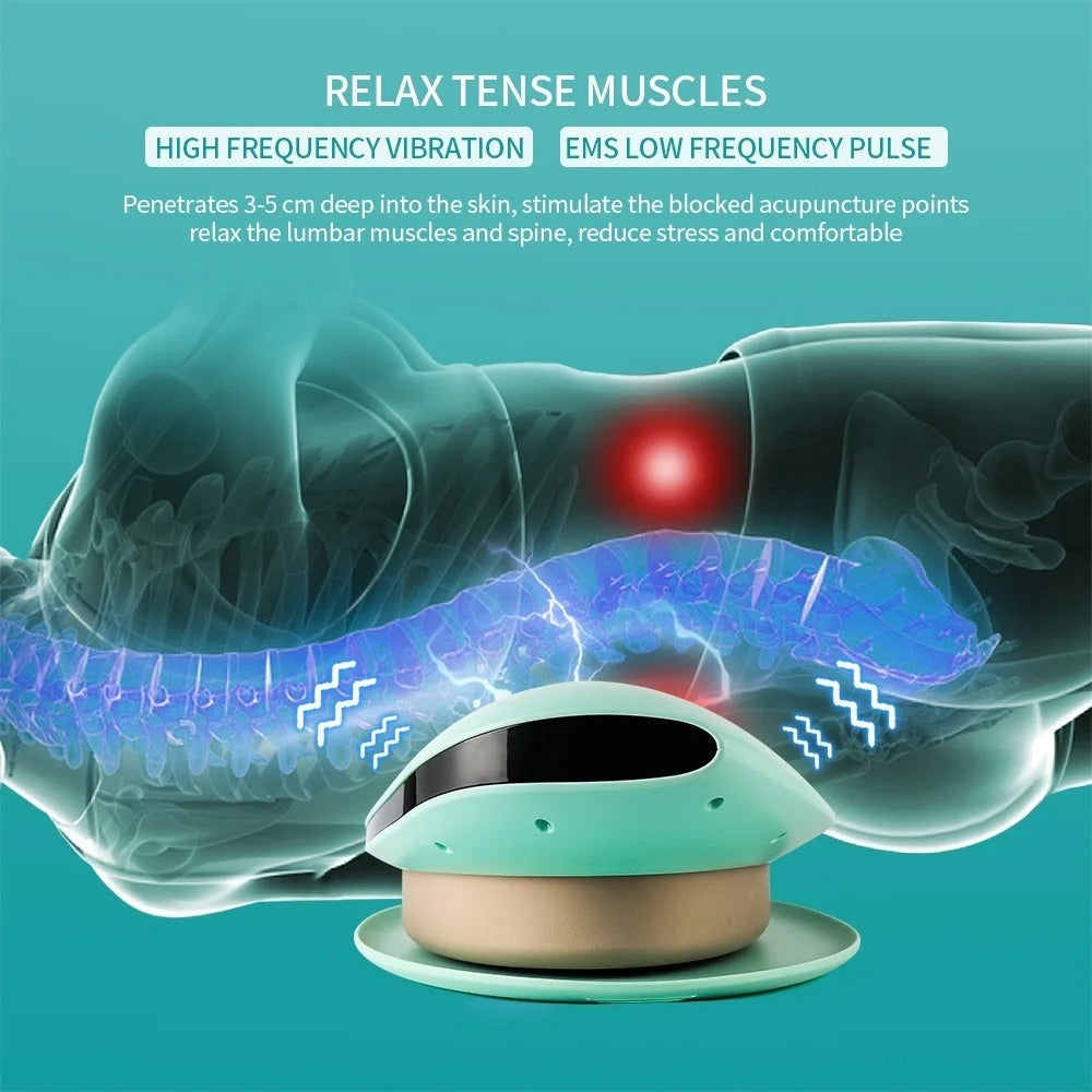 ComfortEase Lumbar Massager W/Heat